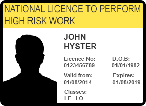 High Risk Work License