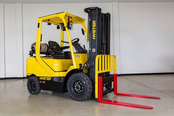 New Forklift in Showroom