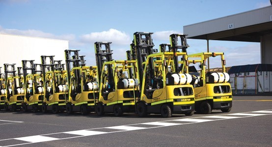 Qantas Hyster Forklifts1