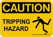 Slips and trips sign (2)