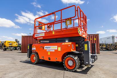 40ft / 12m Rough Terrain Scissor Lift Hire