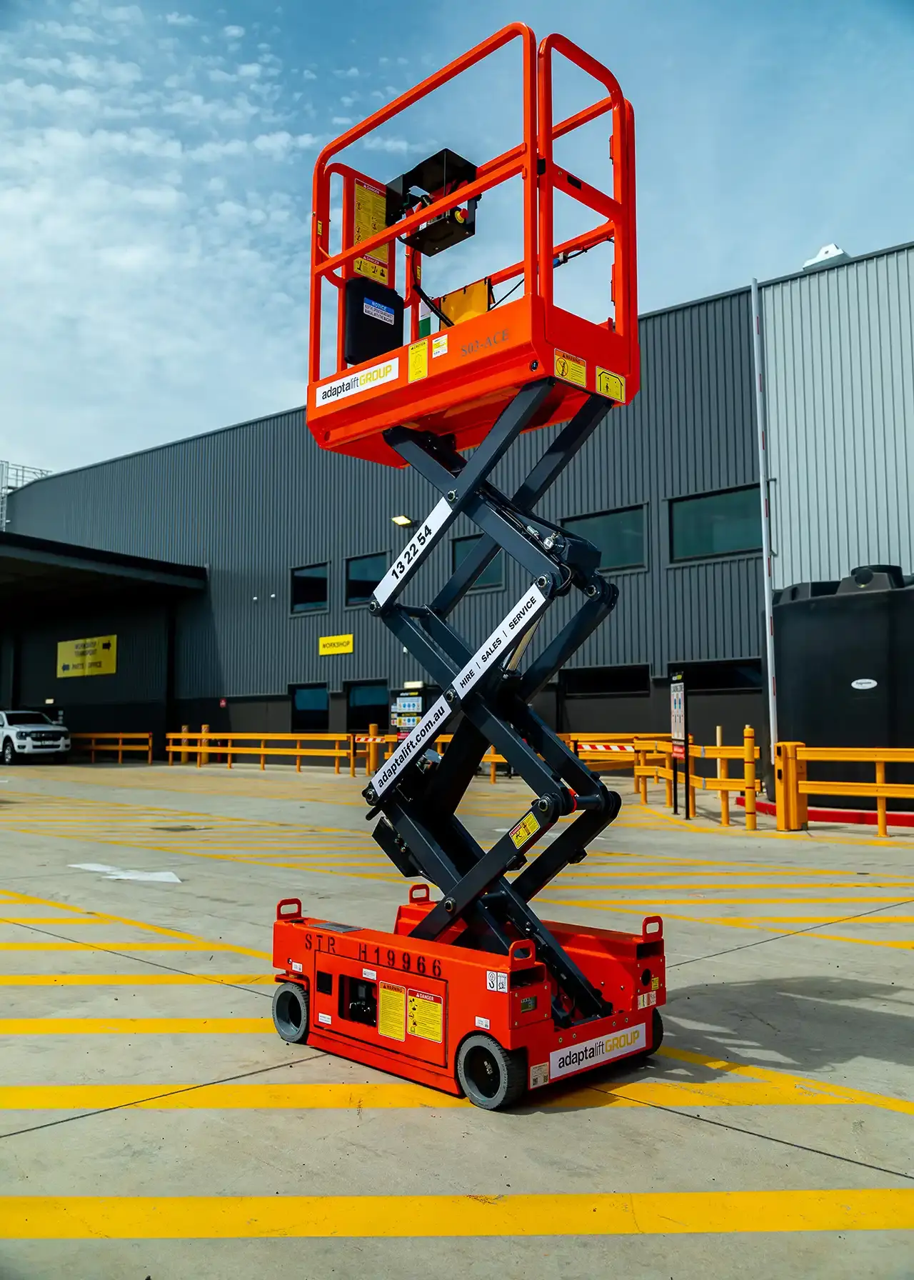 12ft / 3.6m Small Electric Scissor Lift Hire