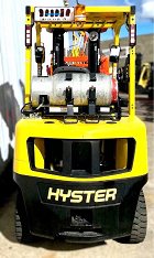 Used forklift: HYSTER H2.5XT