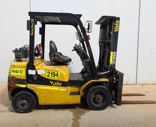 Used Forklift: YALE GLP25TKE 