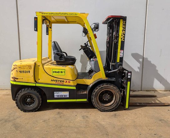 Used Forklift: HYSTER H3.5TX 