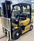 Used forklift: YALE GLP25